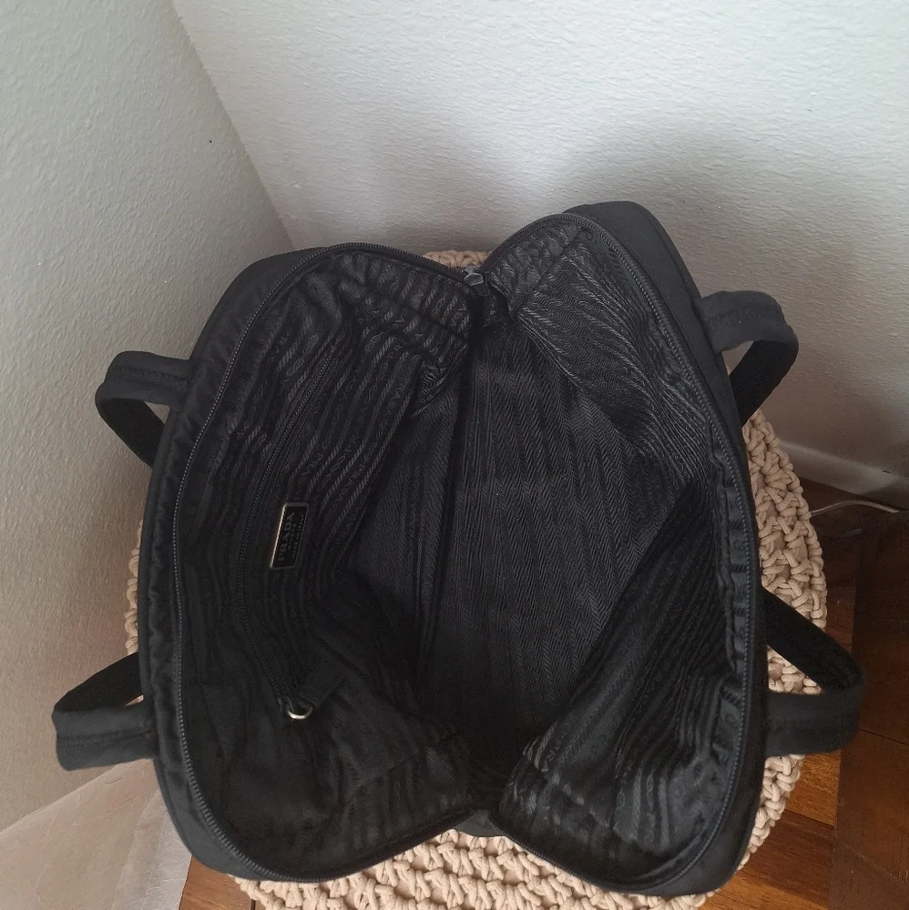 Prada Nylon Black Tote - Picture 9 of 16